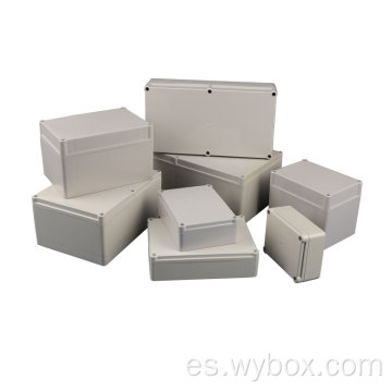 50 tamaños diferentes plástico ABS a prueba de polvo impermeable IP65 caja de conexiones carcasa universal para proyectos eléctricos gris